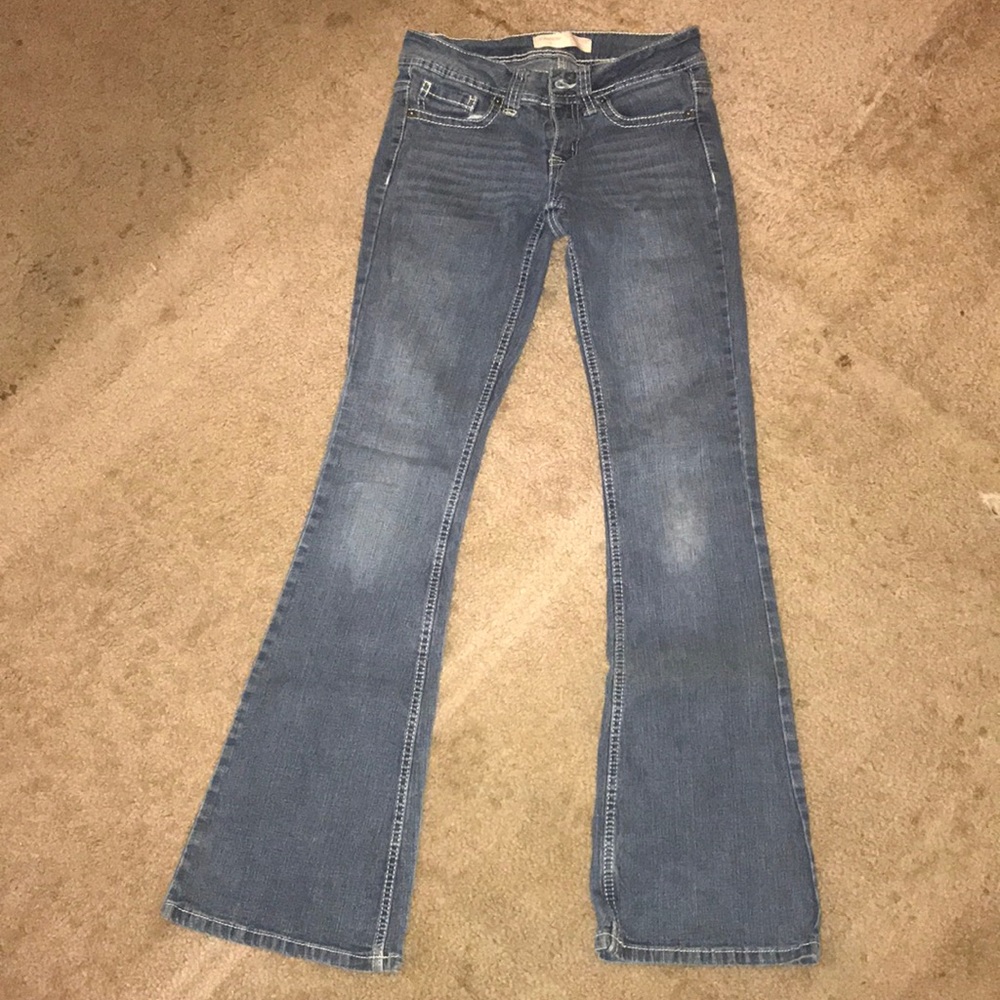 Med. Blue Boot Cut Jeans